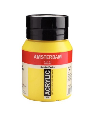 Le Libr'air - Standard Series Acrylique Pot 500 ml Jaune Primaire 275 - Amsterdam - Tunisie