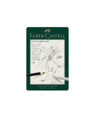 Set de crayons Pitt Graphite Matt 11 pièces Faber-Castell