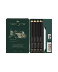 Set de crayons Pitt Graphite Matt 11 pièces Faber-Castell