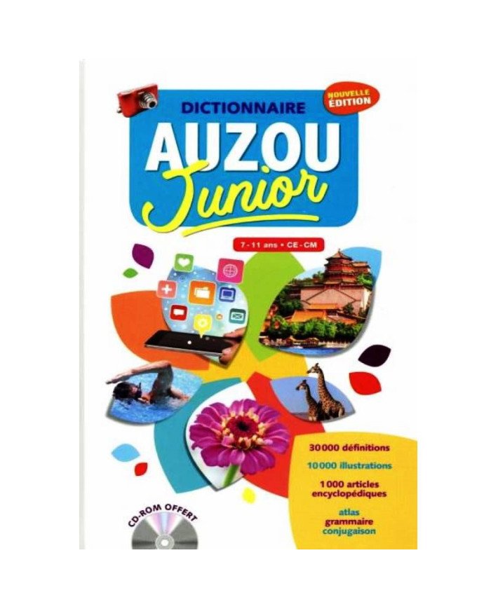 Dictionnaire Auzou junior+ Cd