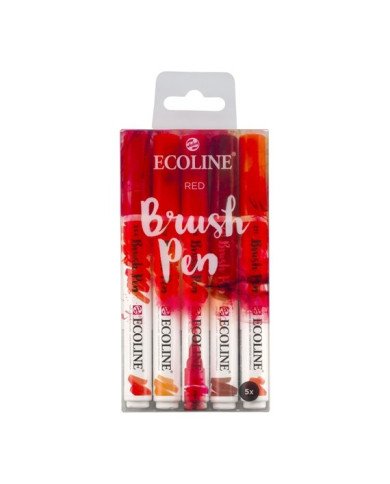 Le Libr'air - Coffret Brush Pen Rouge Ecoline - Talens - Tunisie Le Libr'air - Coffret Brush Pen Rouge Ecoline - Talens - Tunisie
