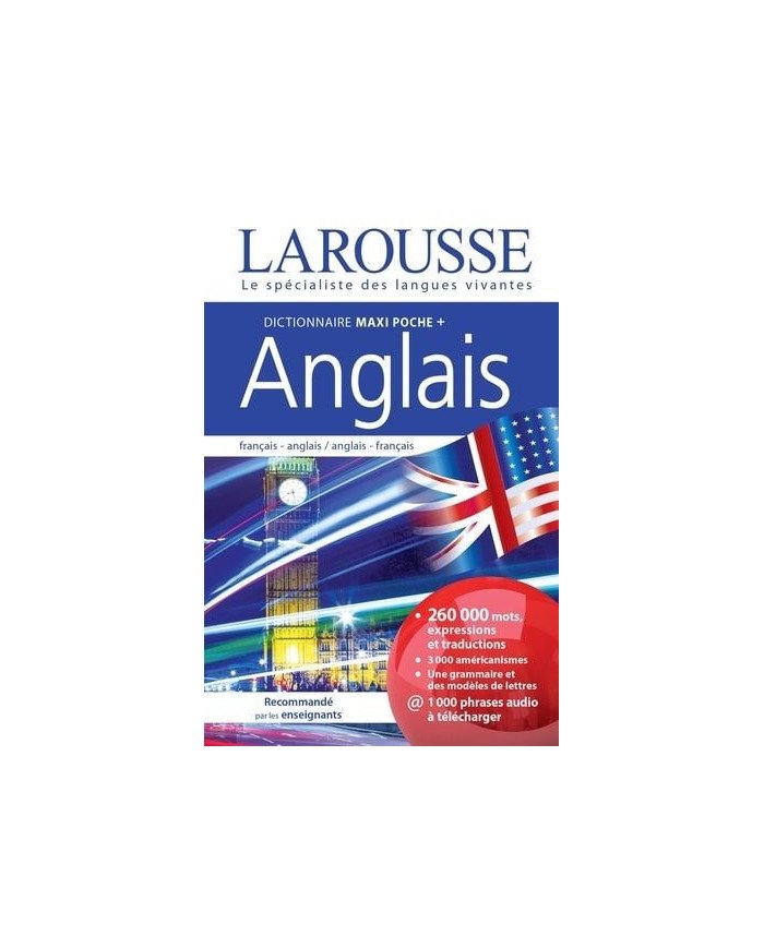 Dictionnaire Maxi poche + Anglais - Français-anglais  anglais-français