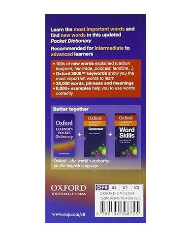 Oxford Learner's Pocket Dictionary