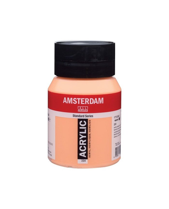 Le Libr'air - Standard Series Acrylique Pot 500 ml Jaune de Naples Rouge 224 - Amsterdam - Tunisie