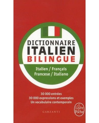 Dictionnaire italien-français / français-italien
