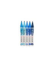 Le Libr'air - Coffret Brush Pen Bleu Ecoline - Talens - Tunisie