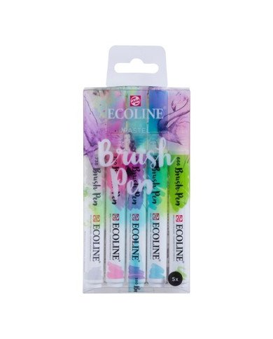 Le Libr'air - Coffret Brush Pen Pastel Ecoline - Talens - Tunisie Le Libr'air - Coffret Brush Pen Pastel Ecoline - Talens - Tunisie