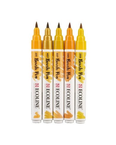 Le Libr'air - Coffret Brush Pen Terre Ecoline - Talens - Tunisie Le Libr'air - Coffret Brush Pen Terre Ecoline - Talens - Tunisie