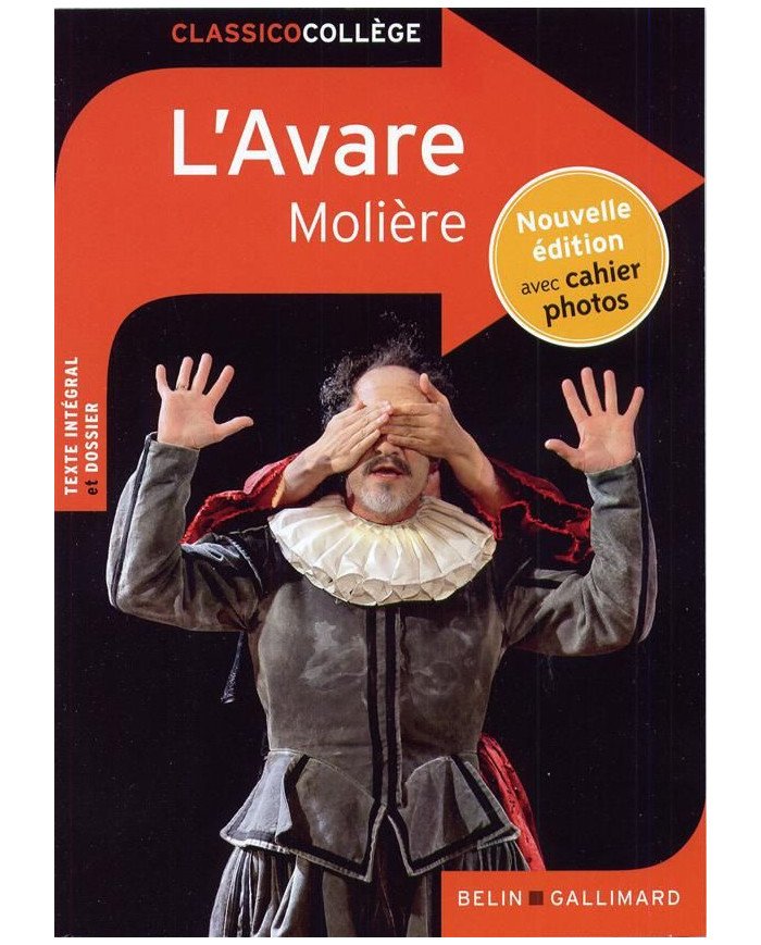 L'avare - nouvelle edition avec cahier photos