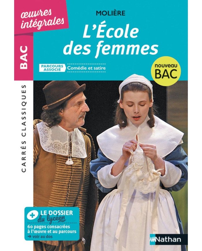 L'école des femmes - Parcours associé : comédie et satire