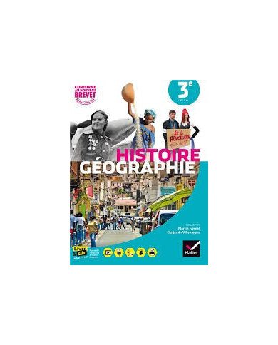 Histoire-géographie  manuel de l'élève  3ème  grand format (édition 2016) Histoire-géographie  manuel de l'élève  3ème  grand format (édition 2016)