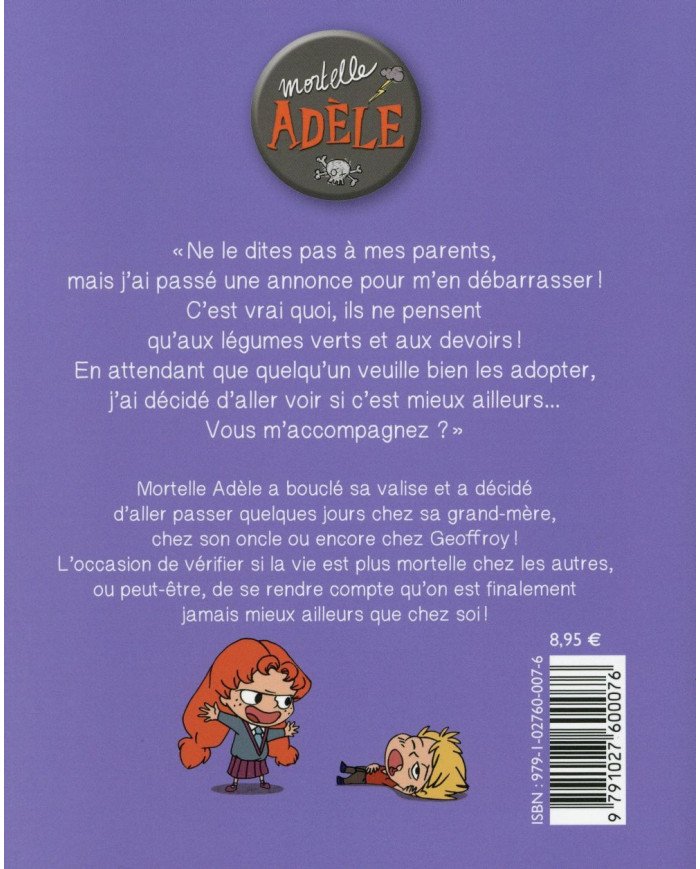 Mortelle Adèle (Tome 8) - Parents à vendre Mortelle Adèle (Tome 8) - Parents à vendre