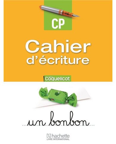 Coquelicot Cahier d'écriture CP Coquelicot Cahier d'écriture CP