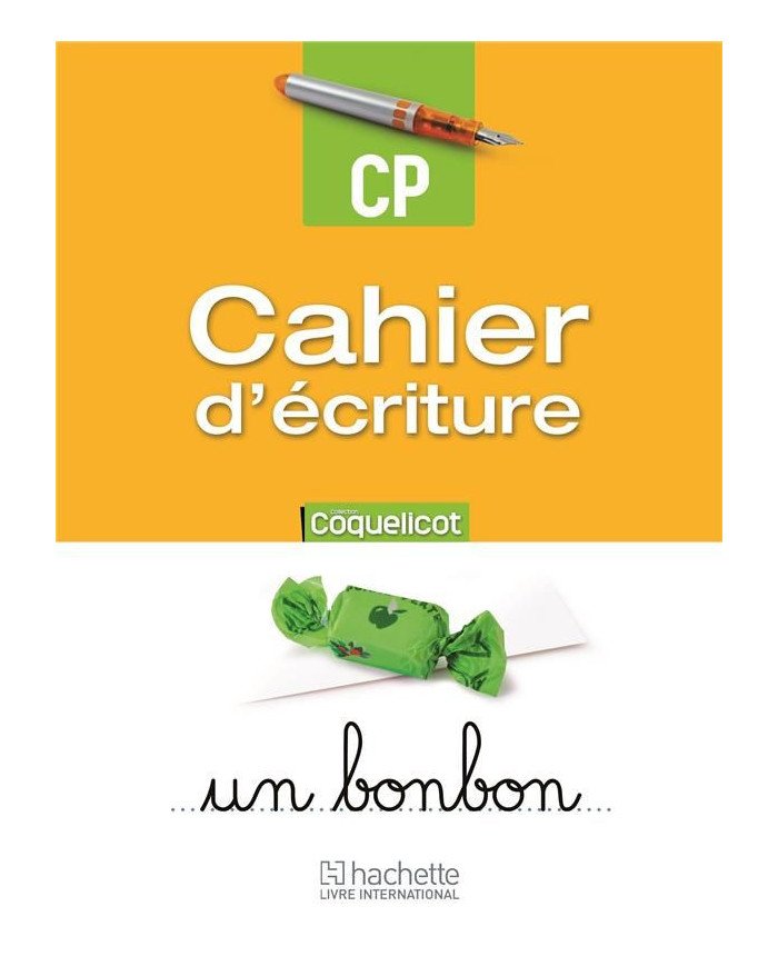 Coquelicot Cahier d'écriture CP Coquelicot Cahier d'écriture CP