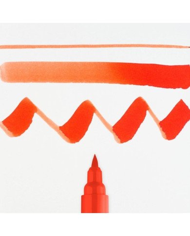 Le Libr'air - Talens Ecoline Brush Pen Vermillon 311 - Tunisie Le Libr'air - Talens Ecoline Brush Pen Vermillon 311 - Tunisie