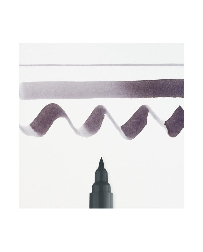 Le Libr'air - Talens Ecoline Brush Pen Gris foncé 706 - Tunisie