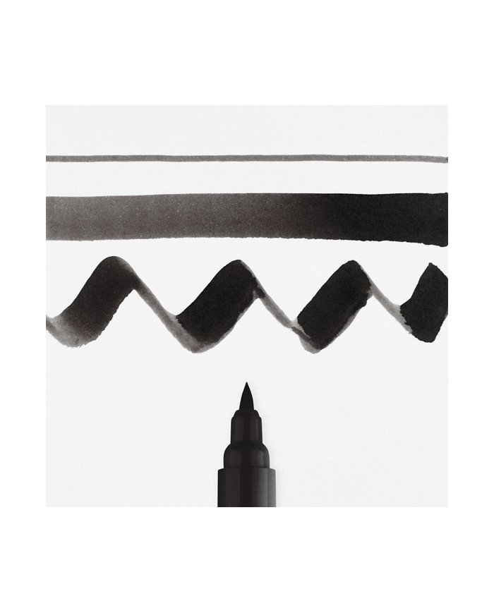 Le Libr'air - Talens Ecoline Brush Pen Noir 700 - Tunisie