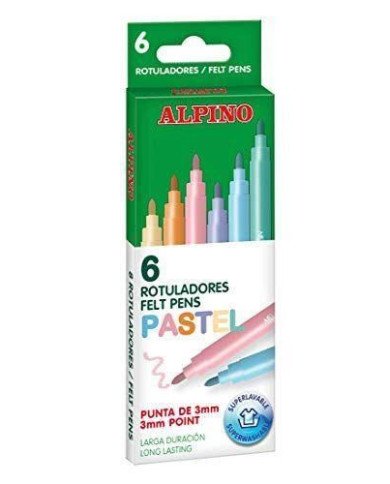 Box 6 Pastel felt pens