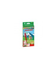 Crayons de couleur boite de 12 – Alpino 654