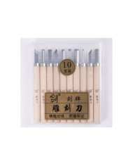 Outils de sculpture 10 pièces