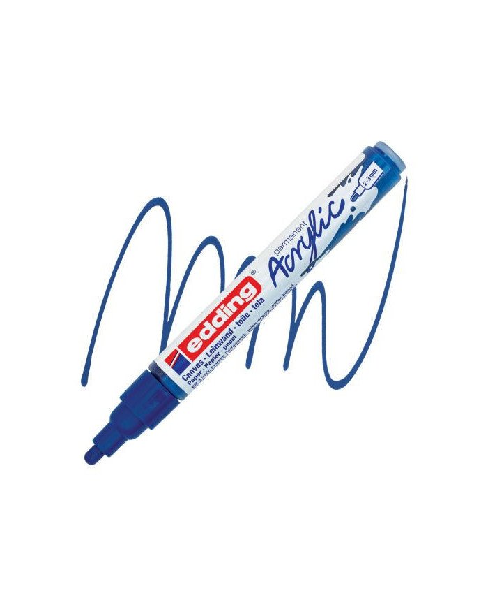 Marqueur Acrylique 903 Bleu Gentian EDDING