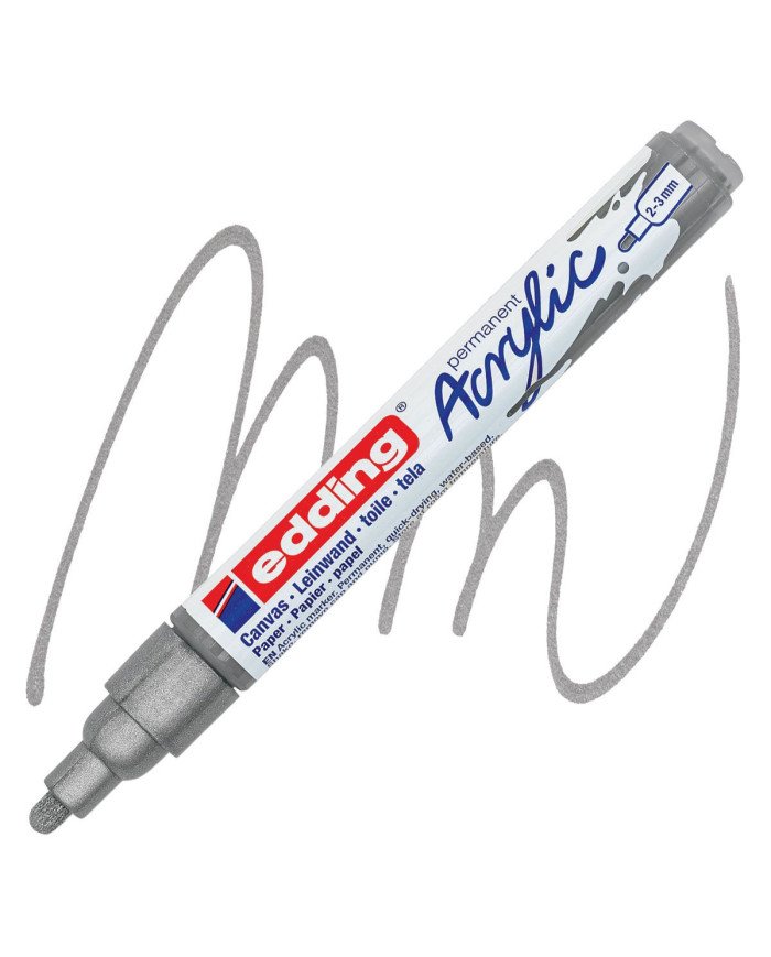 Marqueur Acrylique 923 Argent EDDING
