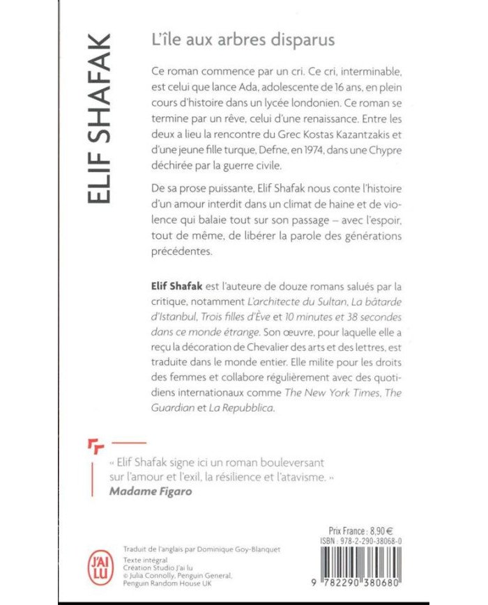 L'île aux arbres disparus