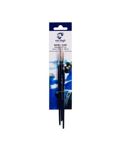 Le Libr'air - Set De 3 Pinceaux Aquarelle 191 N°000,0,2 - Van Gogh - Tunisie Le Libr'air - Set De 3 Pinceaux Aquarelle 191 N°000,0,2 - Van Gogh - Tunisie