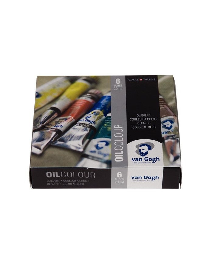 Le Libr'air - Set Débutant Couleurs à l'huile Avec 6 couleurs En Tubes De 20 ml - Van Gogh - Tunisie Le Libr'air - Set Débutant Couleurs à l'huile Avec 6 couleurs En Tubes De 20 ml - Van Gogh - Tunisie