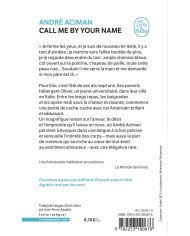 Call me by your name