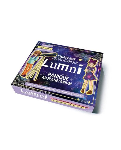 Escape box Lumni : 9/11 ans : panique au planétarium