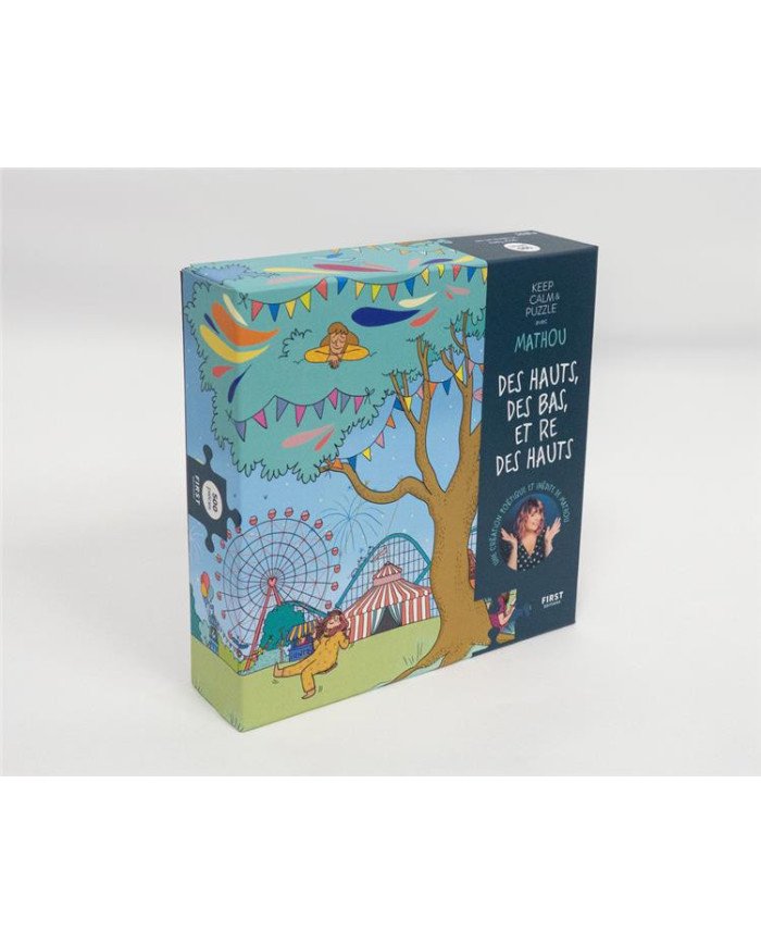 Coffret Puzzle "Des hauts, des bas et re des hauts" puzzle 500 pièces