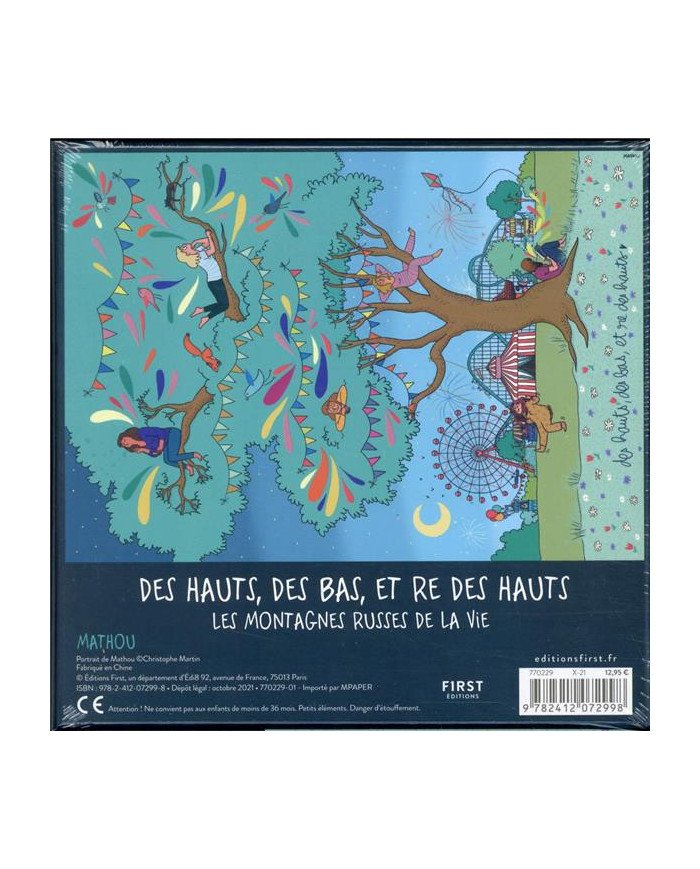 Coffret Puzzle "Des hauts, des bas et re des hauts" puzzle 500 pièces