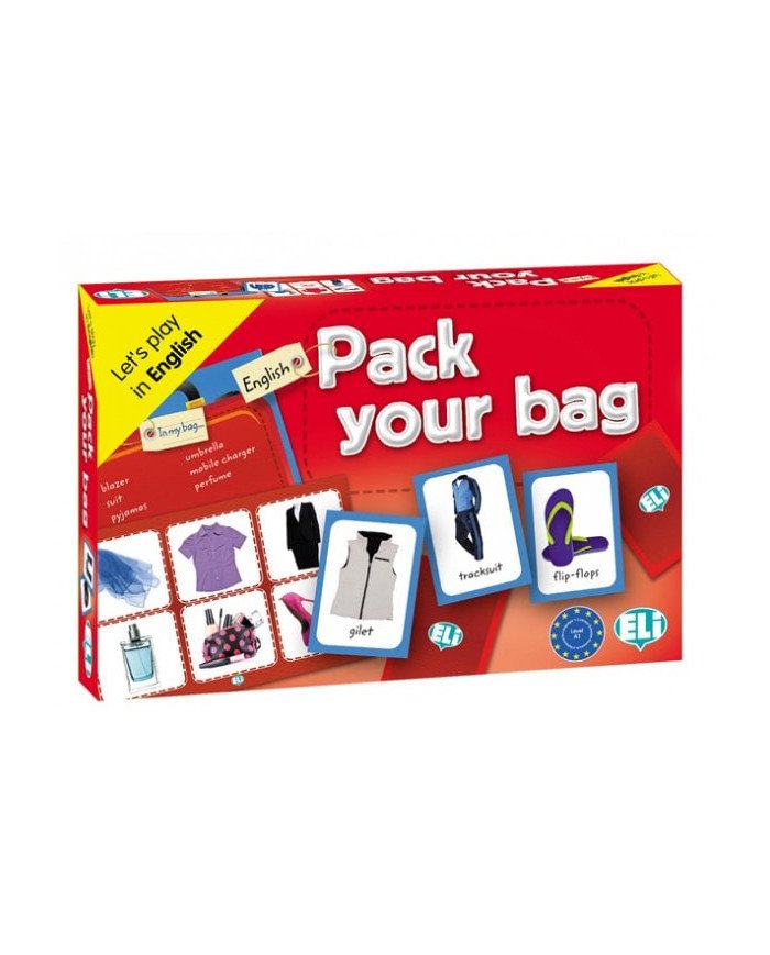 Pack your bag - Jeu en Anglais