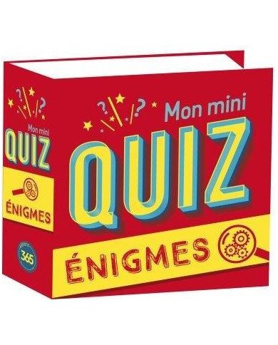 Mon mini quiz : énigmes