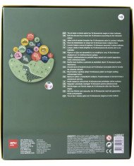 APLI Kids Jeu d'équilibre en bois dinosaure