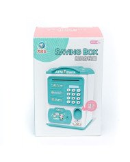 Tirelire Coffre-Fort avec Empreinte Digitale et Serrure à Combinaison