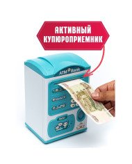 Tirelire Coffre-Fort avec Empreinte Digitale et Serrure à Combinaison