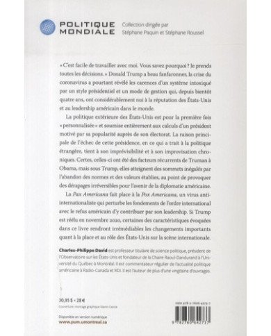 L'effet Trump, Quel impact sur la politique  étrangère des États-Unis?