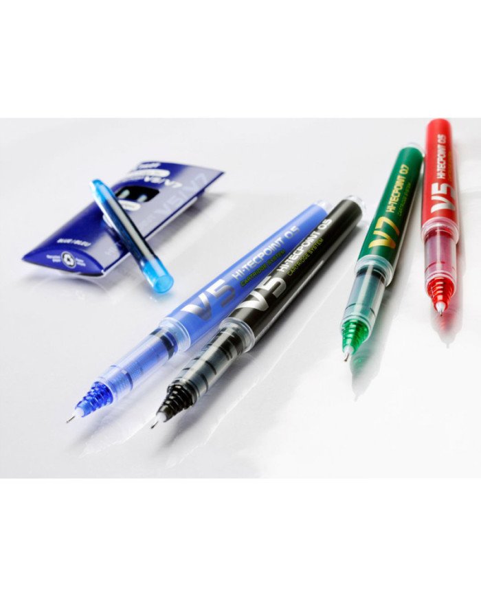 Roller Rechargeable Hi-Tecpoint V5 Bleu - Pilot Roller Rechargeable Hi-Tecpoint V5 Bleu - Pilot