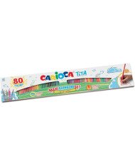 Set de 80 Crayons de couleur CARIOCA