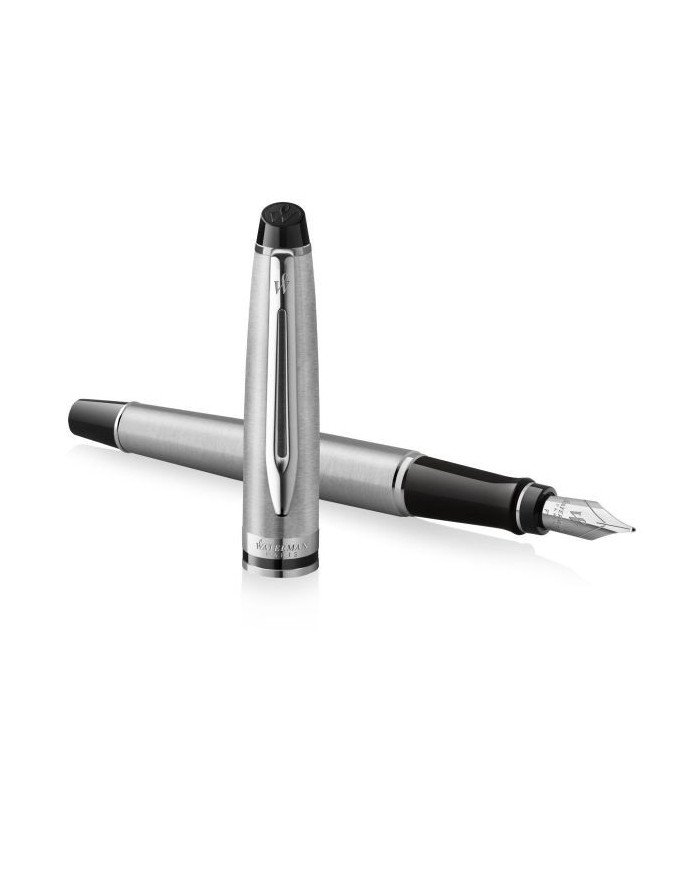 Stylo plume Waterman Expert CT en acier inoxydable