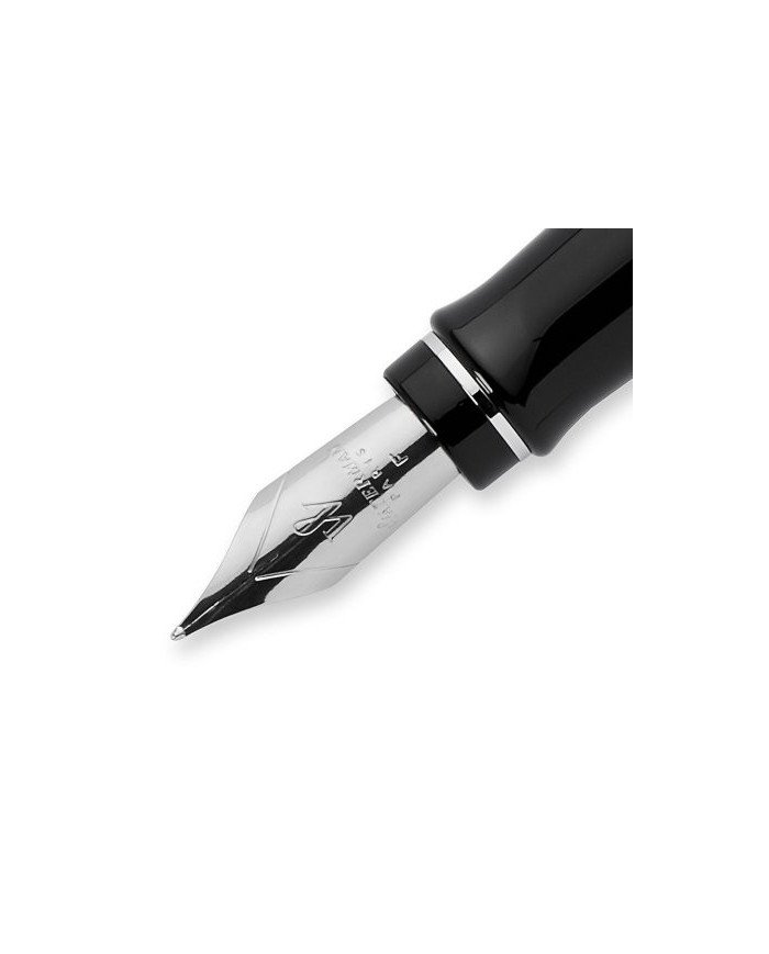 Stylo plume Waterman Expert CT en acier inoxydable Noir