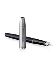Stylo plume PARKER Sonnet Essential en métal et noir