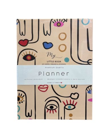 Planner A5 Undated Weekly & Daily Journal