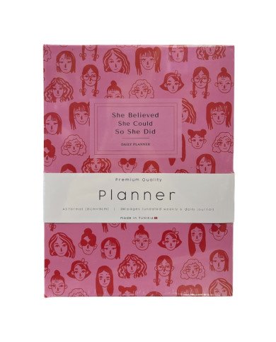 Planner A5 Undated Weekly & Daily Journal Planner A5 Undated Weekly & Daily Journal