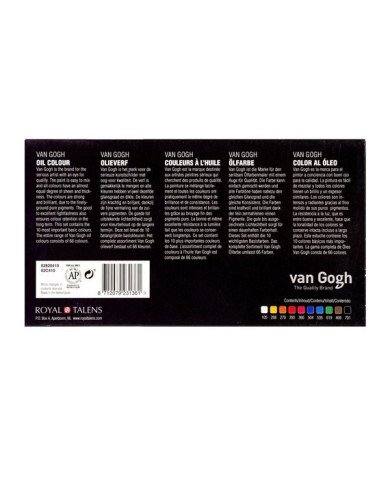 Le Libr'air - Set de Base Couleurs à l'huile Avec 10 Couleurs en tubes de 20 ml - Van Gogh - Tunisie Le Libr'air - Set de Base Couleurs à l'huile Avec 10 Couleurs en tubes de 20 ml - Van Gogh - Tunisie