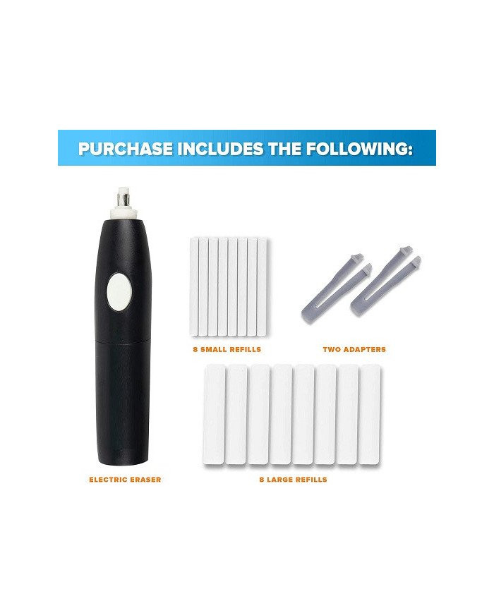 Gomme Electrique avec Recharge