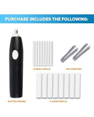 Gomme Electrique avec Recharge