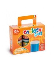 Set De 6 Peintures À Doigts - 6 X 80 ML CARIOCA Set De 6 Peintures À Doigts - 6 X 80 ML CARIOCA